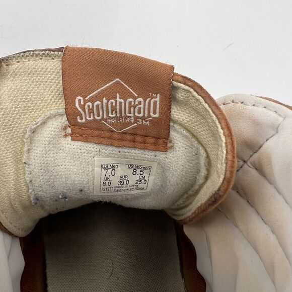 Vans Off The Wall Scotchgard Brown Suede 3M Sneaker Shoes High Top Men’s Size 7 - Picture 11 of 11